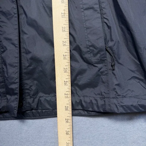 The North Face DryVent Rain Jacket Womens Black Hooded Waterproof Pit Zips Shell - Picture 11 of 12